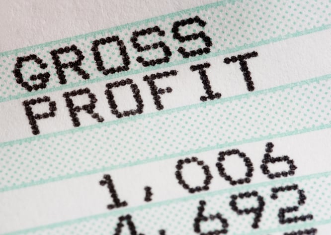 how to find gross profit percentage