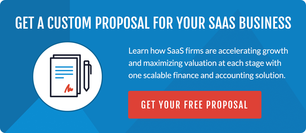 Get a custom finance and accounting proposal for your saas business